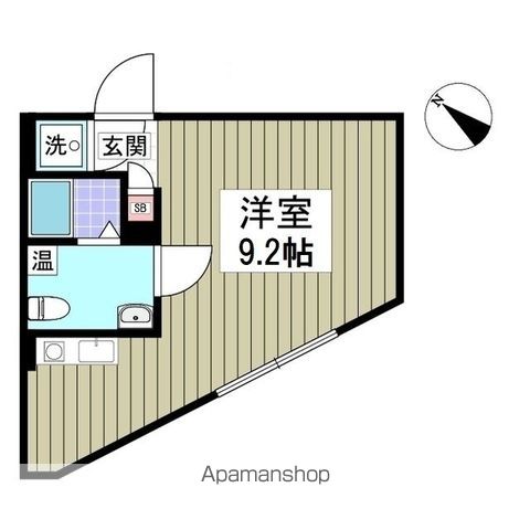 中野区江原町のマンションの間取り