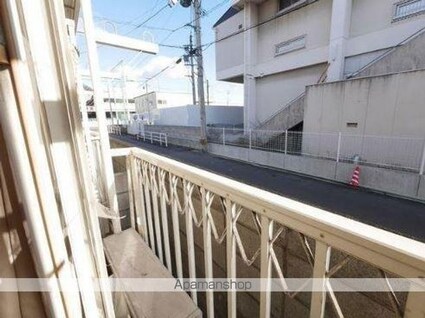 ハイツストリーム[1R/17.39m2]のバルコニー