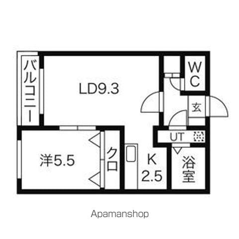 ベルクフルスの間取り写真