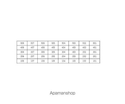 ビレッジハウス小羽山第二１号棟[3DK/53.96m2]の配置図