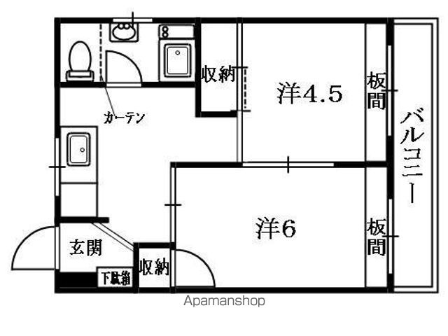 フィールハイツの間取り写真