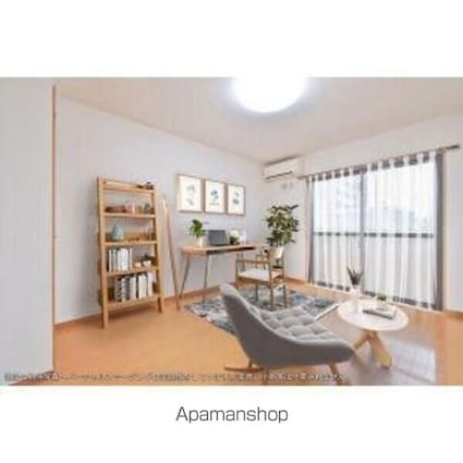 ブランシェ　平手南[1K/25.08m2]のリビング・居間