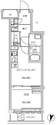 REGOLITH IKEGAMIの間取り写真
