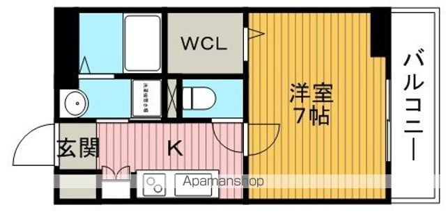 モンパルナスの間取り写真