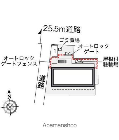 レオパレスＥＳＰＯＩＲ東伊場 402 ｜ 静岡県浜松市中央区東伊場２丁目2-20（賃貸マンション1K・4階・19.87㎡） その24