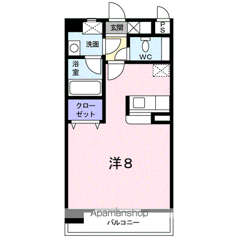 STELLA MINAMIの間取り写真