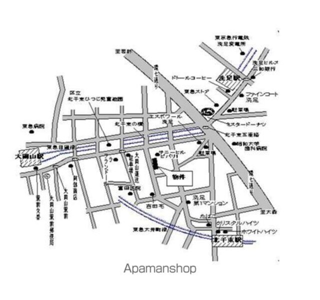 サニーヒル・ヒバリＩ[2K/34.78m2]の配置図