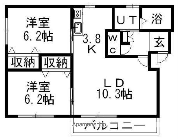 アトレ福住の間取り写真