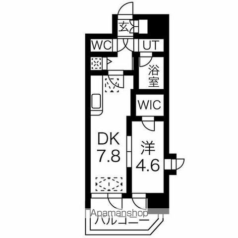 NORTH VILLAGE 伍番館の間取り写真