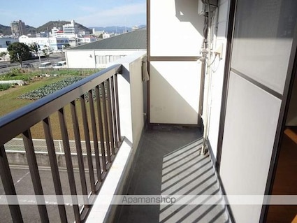 プレステージ仲田[1K/23m2]のバルコニー