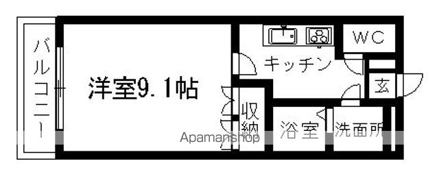 メルヴェールの間取り写真