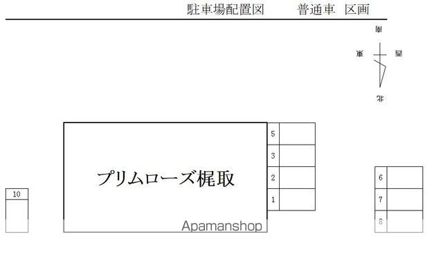 プリムローズ梶取[1R/35.18m2]の駐車場