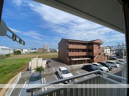 パラディー森塚[1R/33.61m2]のバルコニー