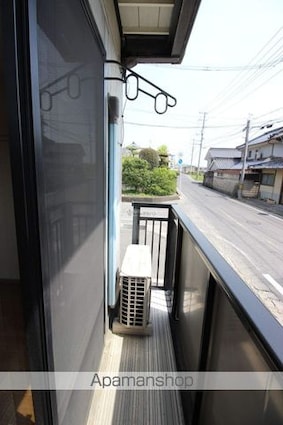 サンロイヤル加茂[1K/27.08m2]のバルコニー