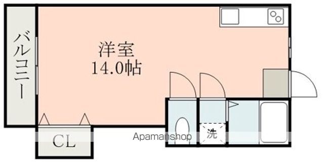 ロイヤルハイツ国府の間取り写真