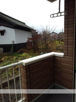 長野県長野市豊野町蟹沢[1LDK/42.63m2]のバルコニー