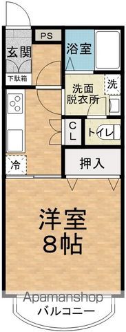 レジデンスヤマシチAの間取り写真