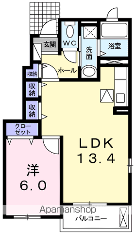 南海電鉄泉北線 深井駅 徒歩18分 2階建 築15年の間取り写真