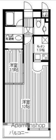 ヴァンテアンライフ高円寺壱番館の間取り写真