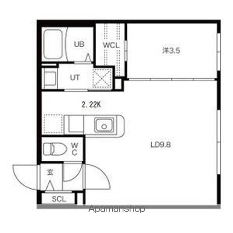 LA CASA DEL SOLEの間取り写真