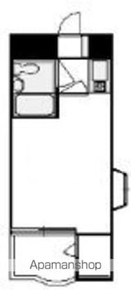 東京都国立市西１丁目[1K/20.16m2]の間取図