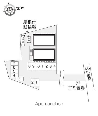 レオパレスディアコート 202 ｜ 神奈川県茅ヶ崎市萩園2583（賃貸アパート1K・2階・19.87㎡） その14