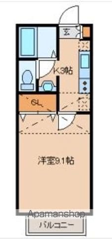 ソレアードKの間取り写真