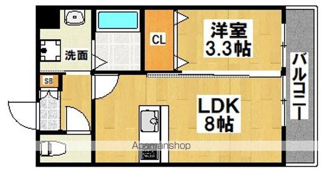 スプランディッド堺東の間取り写真