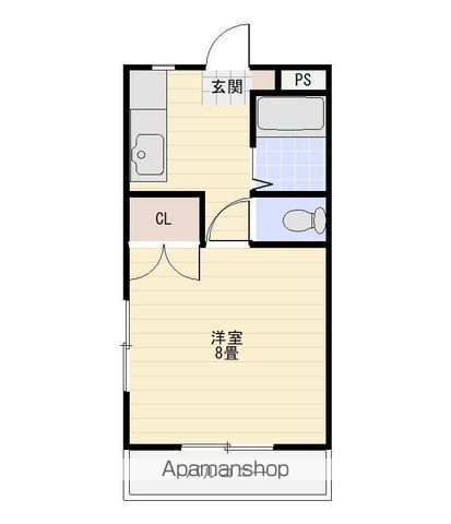 カレッジハイツひまわりの間取り写真
