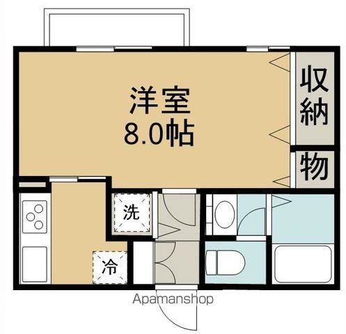 鹿屋市 2階建 築27年の間取り写真
