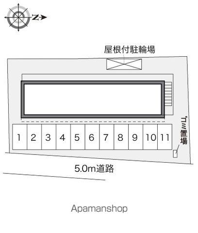 レオパレスサンフォーレＣ 206 ｜ 千葉県千葉市中央区葛城３丁目3-4（賃貸アパート1K・2階・19.87㎡） その20