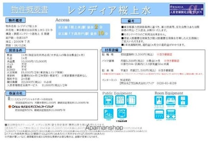 東京都世田谷区桜上水５丁目[1K/22.64m2]のその他内装1