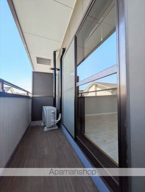 岡山県倉敷市玉島長尾[1K/29.81m2]のバルコニー