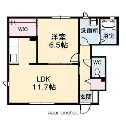 ディアス竹原[1LDK/46.49m2]の内装6