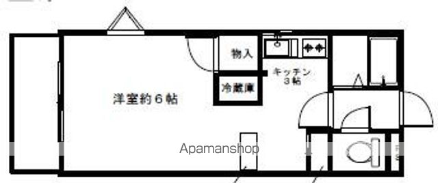 福岡市東区原田のマンションの間取り