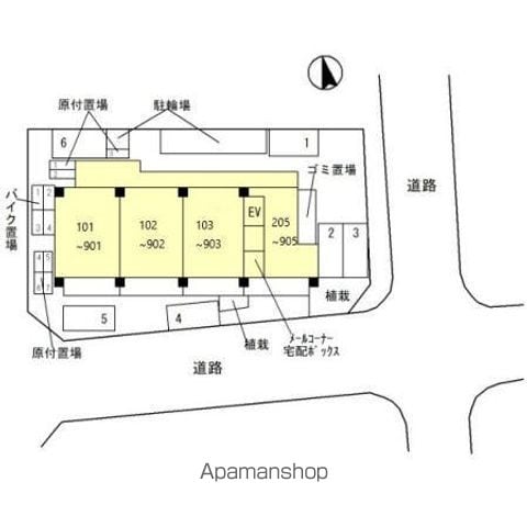 幸ＣＯＵＲＴ森ノ宮 701 ｜ 大阪府大阪市東成区中道３丁目4-25（賃貸マンション1LDK・7階・49.32㎡） その20