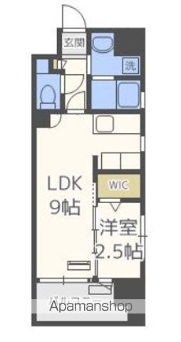 グランパーク博多ＷＥＳＴの間取り