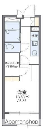 レオパレスシナジーの間取り写真