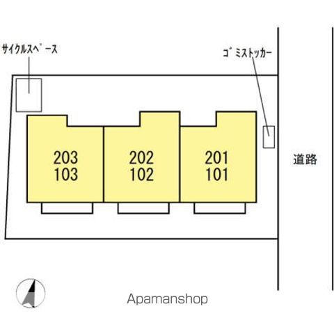 【杉並区本天沼のアパートの写真】