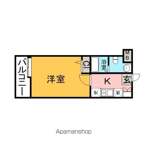 ダイナコートエスタディオ平尾駅前の間取り写真
