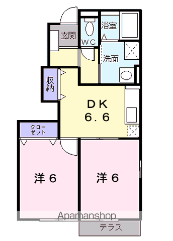 ルミエール参番館の間取り写真