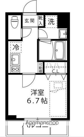 ＬＯＣ’Ｓ　ＳＡＧＩＮＵＭＡ（ロックス鷺沼）の間取り