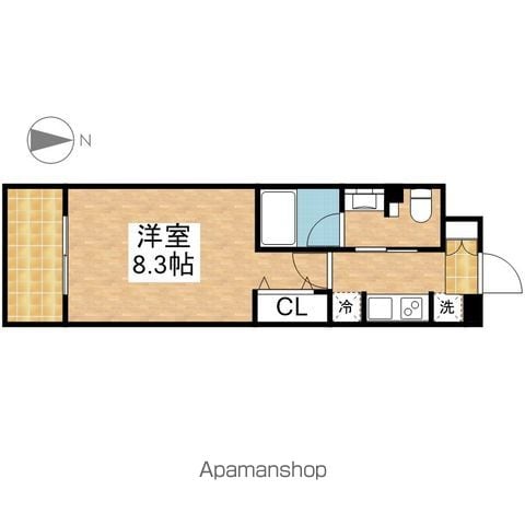 パークアクシス名古屋山王の間取り写真