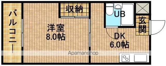 パークサイド中川の間取り写真