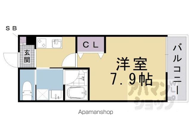 ALEGRIA瀬田の間取り写真