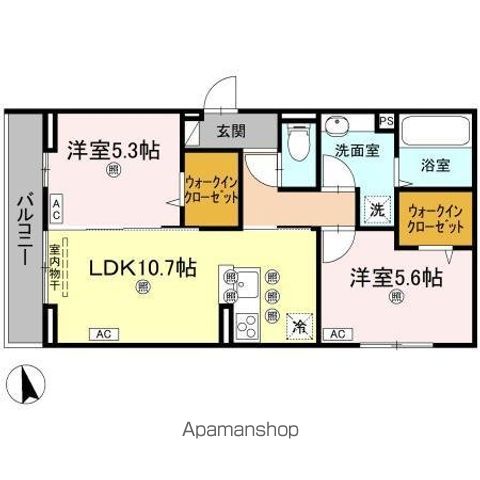 TORISIA大池の間取り写真