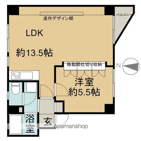 マンションらいらっくの間取り写真