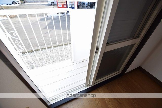 ドエルⅡ[2DK/42.21m2]のバルコニー