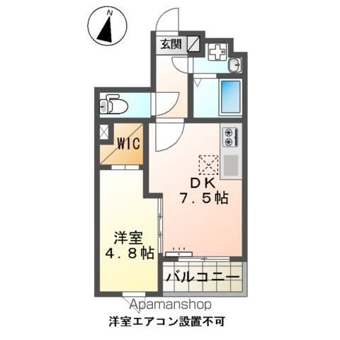 同じ建物の物件間取り写真 - ID:213112219444