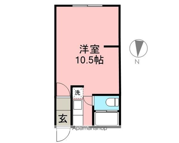 滝川市 2階建 築40年の間取り写真
